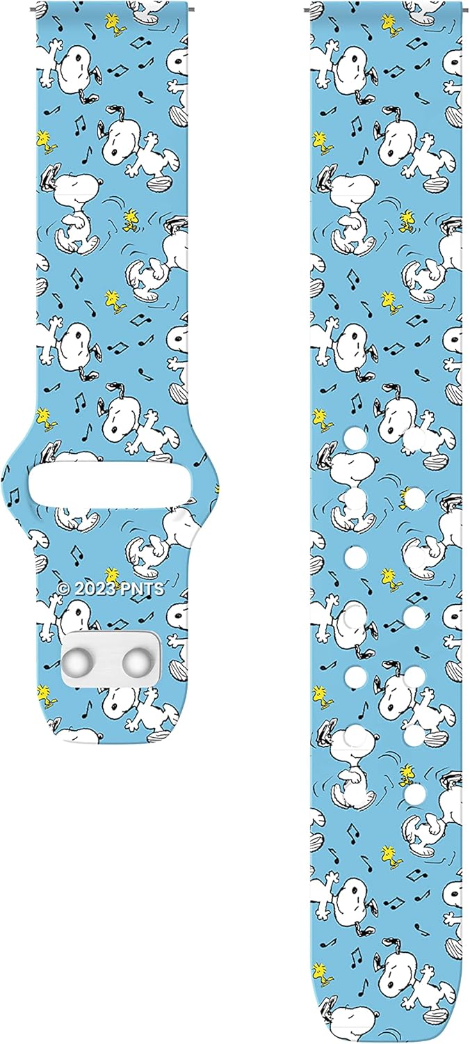 Affinity Bands Peanuts Classic HD Watch Band Compatible with Samsung Galaxy Watch