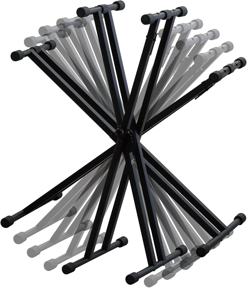 Amazon | キクタニ (Kikutani) X型 キーボードスタンド 組立タイプ