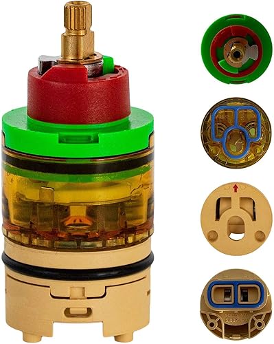 Miniatura 2 de FlowRite Reemplazo 95-15295-154 Gerber SafeTemp 2 Conjunto de cartucho de ducha de una sola manija para GS-105