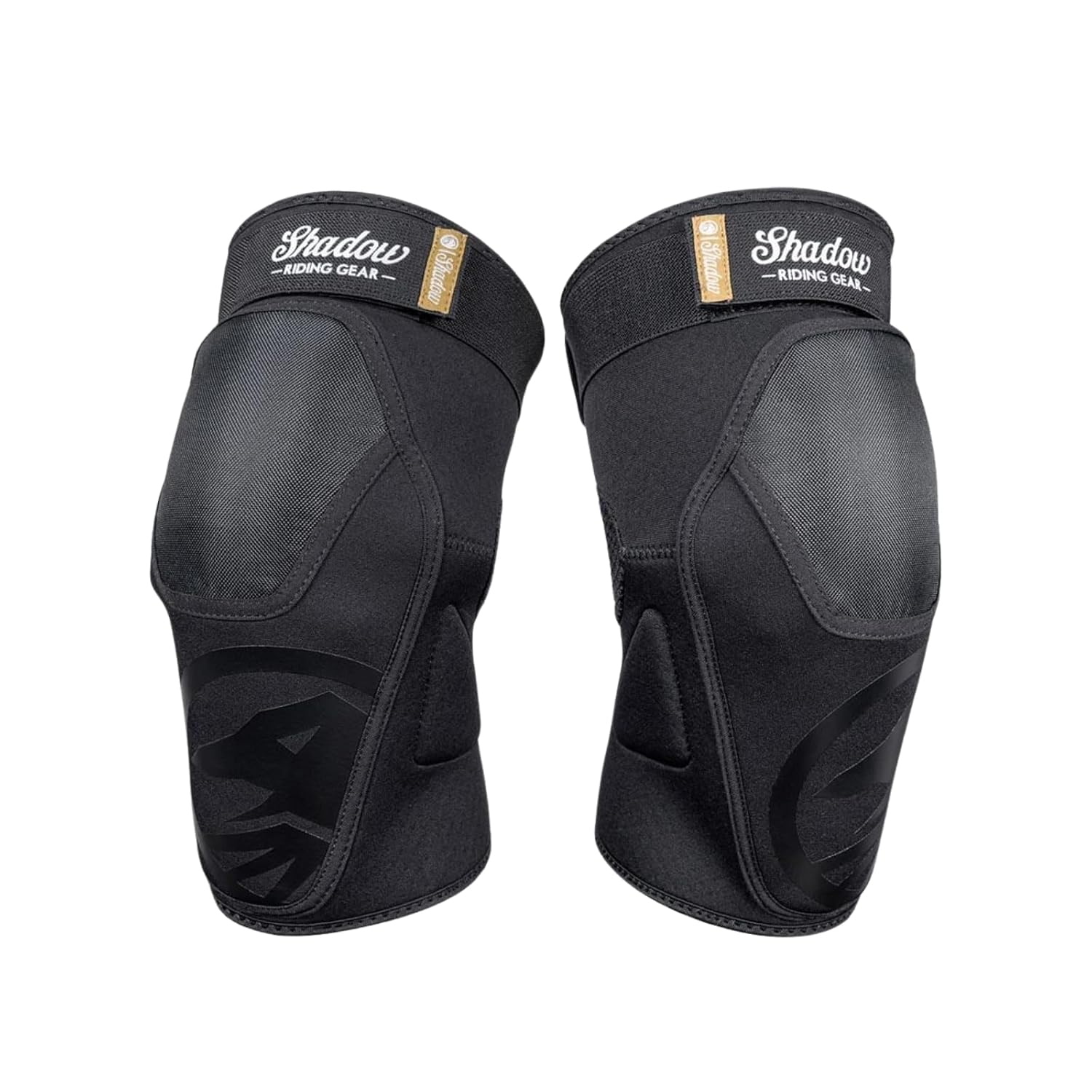 Shadow Super Slim V2 Knee Pads - BMX and Mountain bike Knee pads Optimal Performance & Protection - Lightweight & Flexible - Evo-Guard Inner Pad - Strong & Durable - Elastic Hook & Loop Closures - XX Large