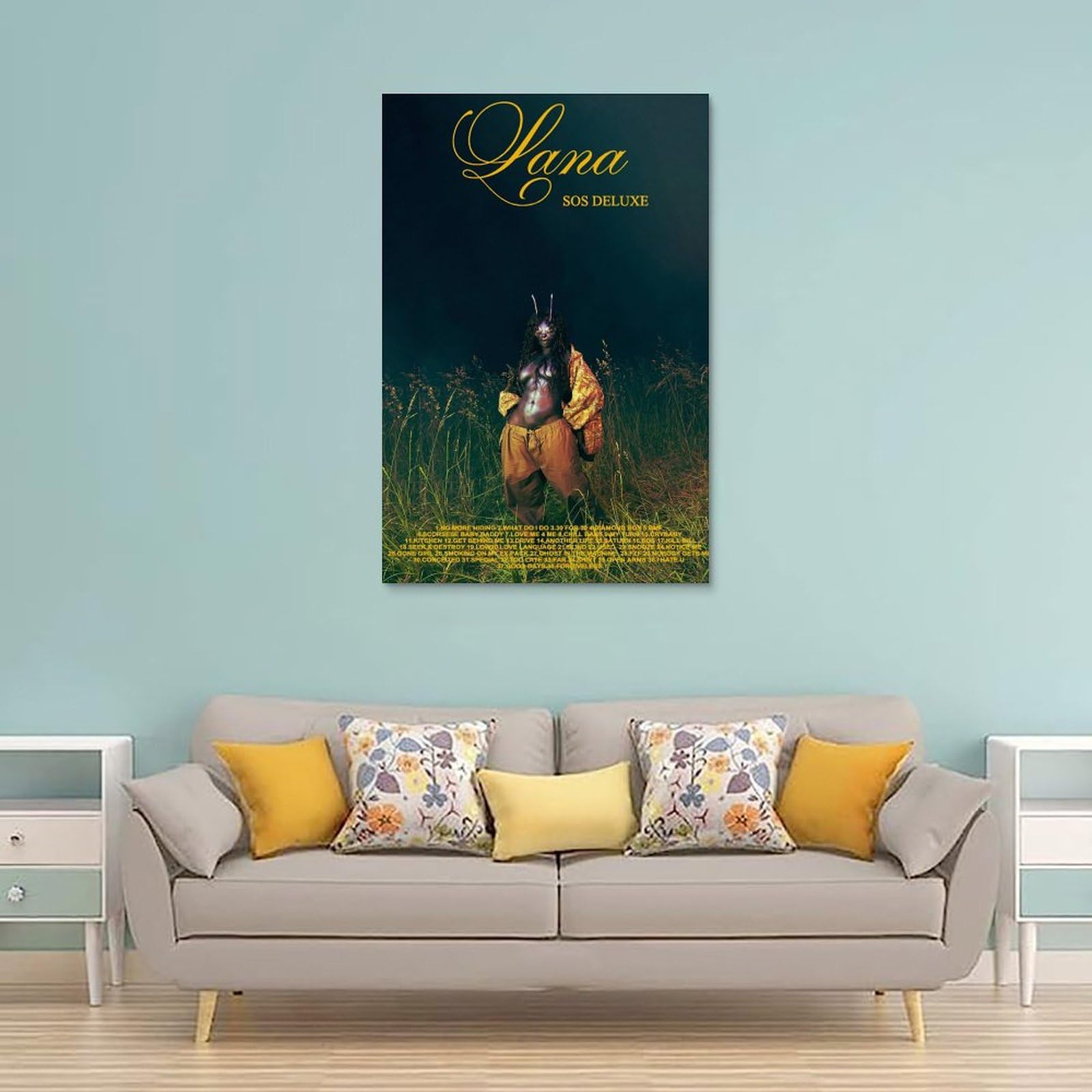 Sza Poster Sos Album Cover Posters Voor De Kamer Esthetische Canvas 1223366