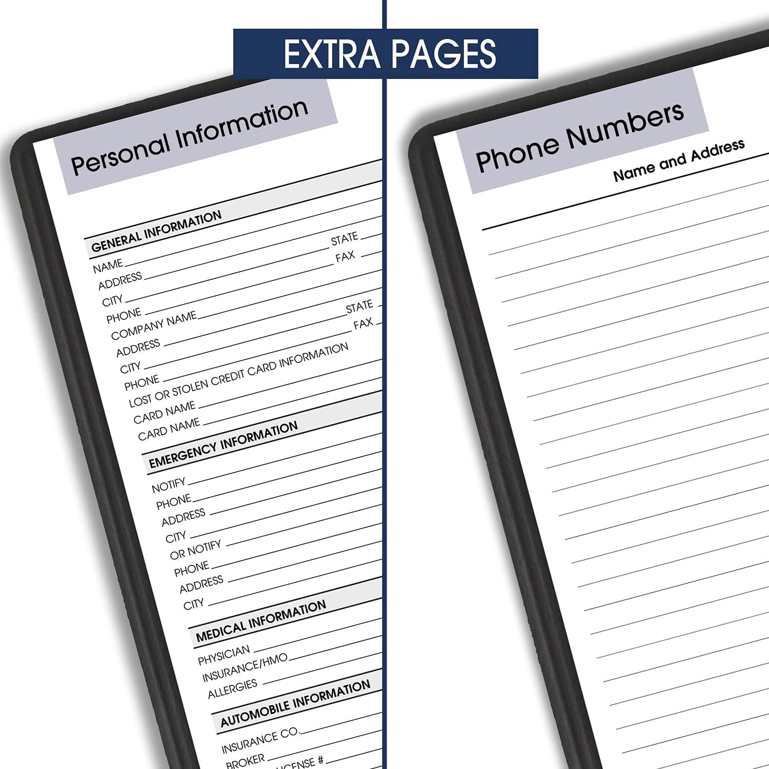 2022 Weekly Planner by AT-A-GLANCE, 7" x 8-3/4", Medium, Column-Style, DayMinder, Black (G59000)