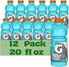 Gatorade Glacier Freeze Thirst Quencher Electrolyte Enhanced Sports Drink 20 fl oz Plastic Bottle 12 Pack