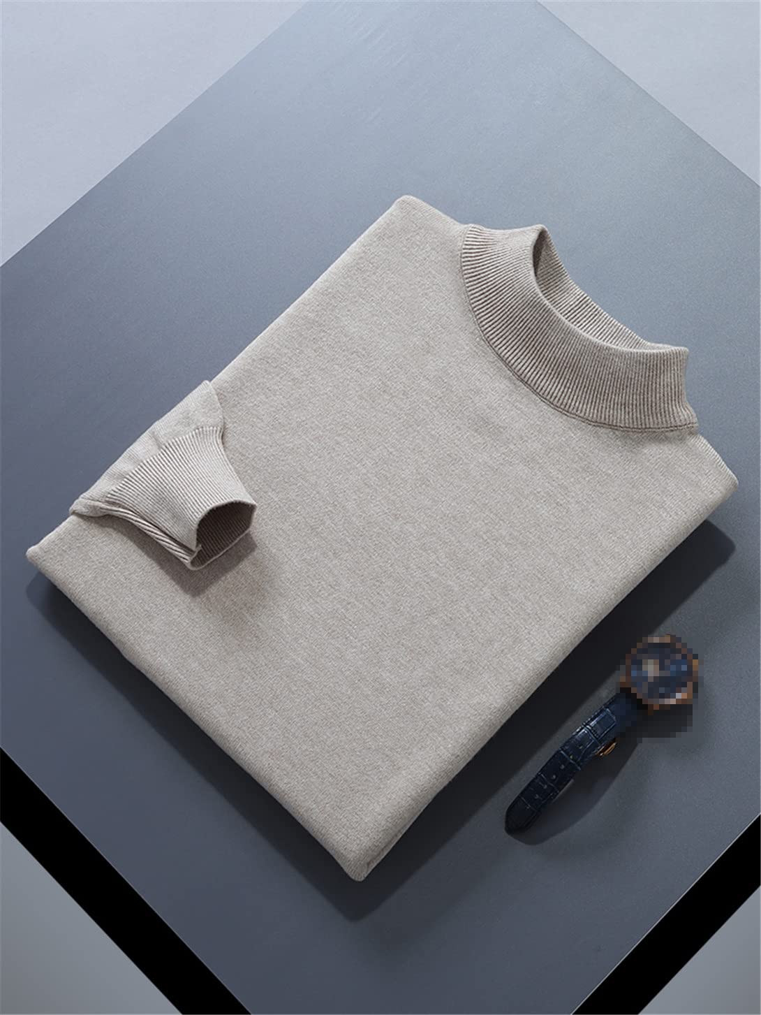 SaoBiiu Maglione di cashmere da uomo autunno inverno morbido maglione caldo maglione maglione maglione da uomo inverno maglione maglione lavorato a maglia