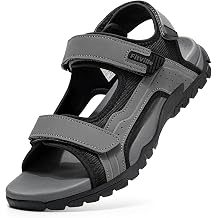 FitVille Mens Wide Sandals Orthopedic Athletic Sandals with Arch Support Comfortable Lightweight Walking Sandals for Outdoor Hiking Beach Travel