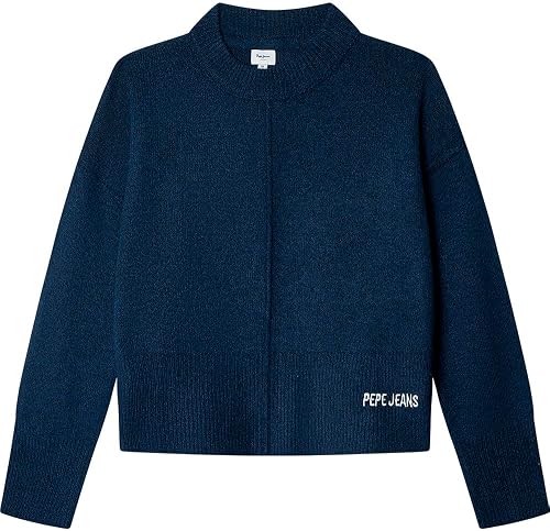 Pepe Jeans Ropa de Punto para niña, Azul (Azul Marino), 6, Azul (Marino), 6 años