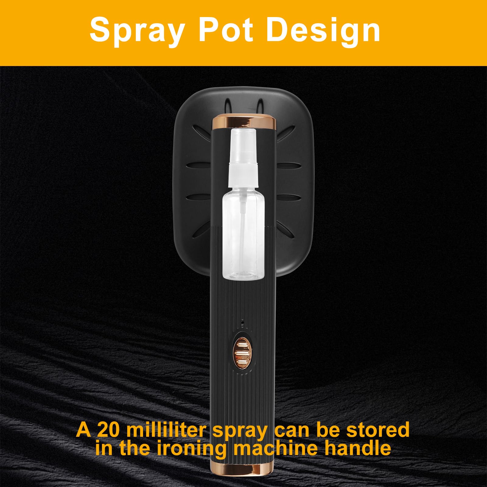 Amazon.co.jp: HAIJED ポータブル衣類スチーマー、折りたたみ式