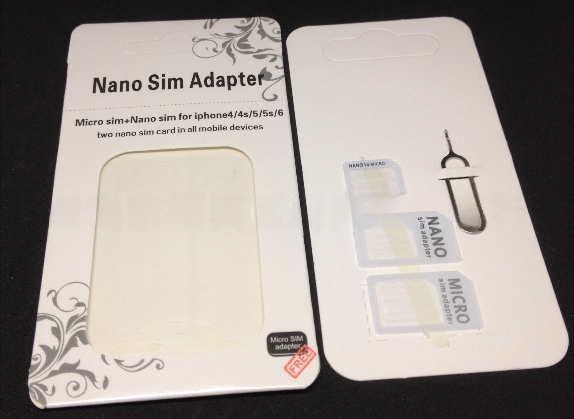 Amazon | SIM下駄 履かせる 工具 SIMpin nanoSIM microSIM standard