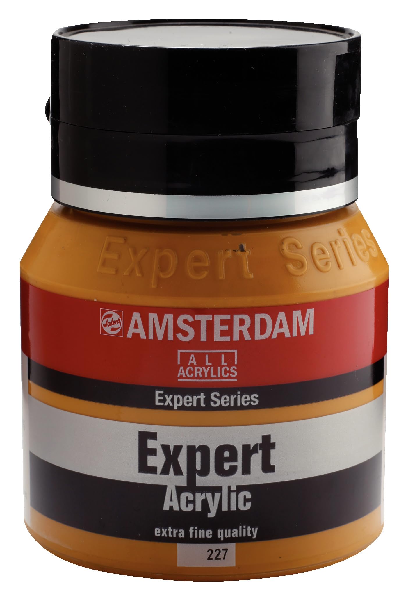 Amsterdam Expert Series Acrylic - Heavy Body Acrylic Paint 400 ml Jar - Yellow Ochre 227 - High Lightfastness & Pigment - Professional Artist Grade