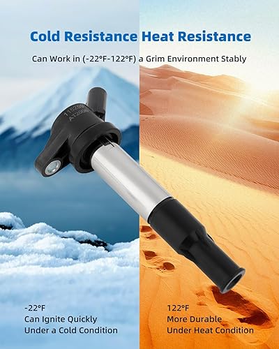 Vista 646 de ECCPP Bobinas de encendido portátiles de repuesto para automóvil compatibles con Infiniti I30/para Nissan Maxima 3.0L V6 2000-2001 Reemplazo