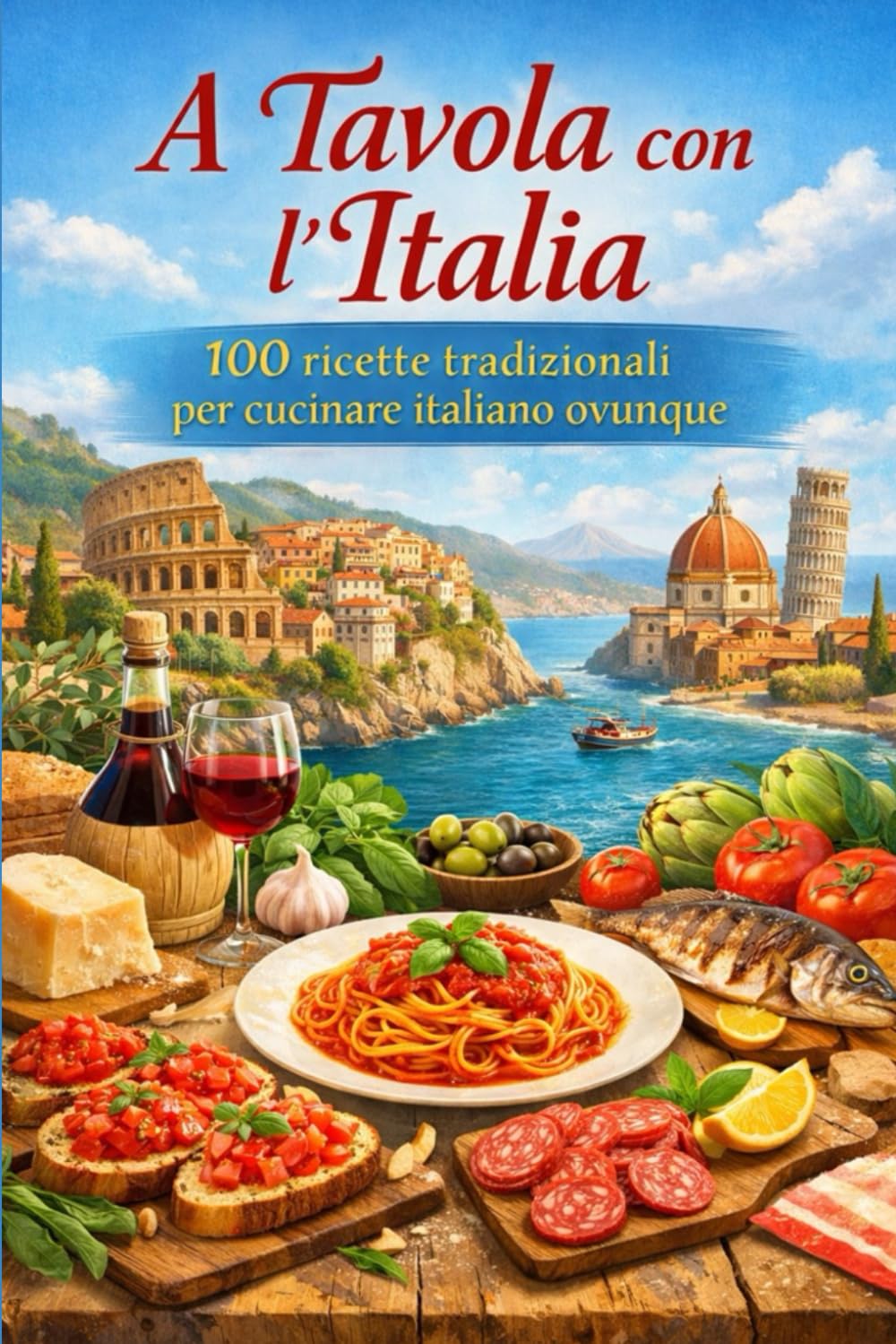 A Tavola con l’Italia 100 ricette tradizionali per cucinare italiano ovunque (I Sapori della Tradizione Italiana)