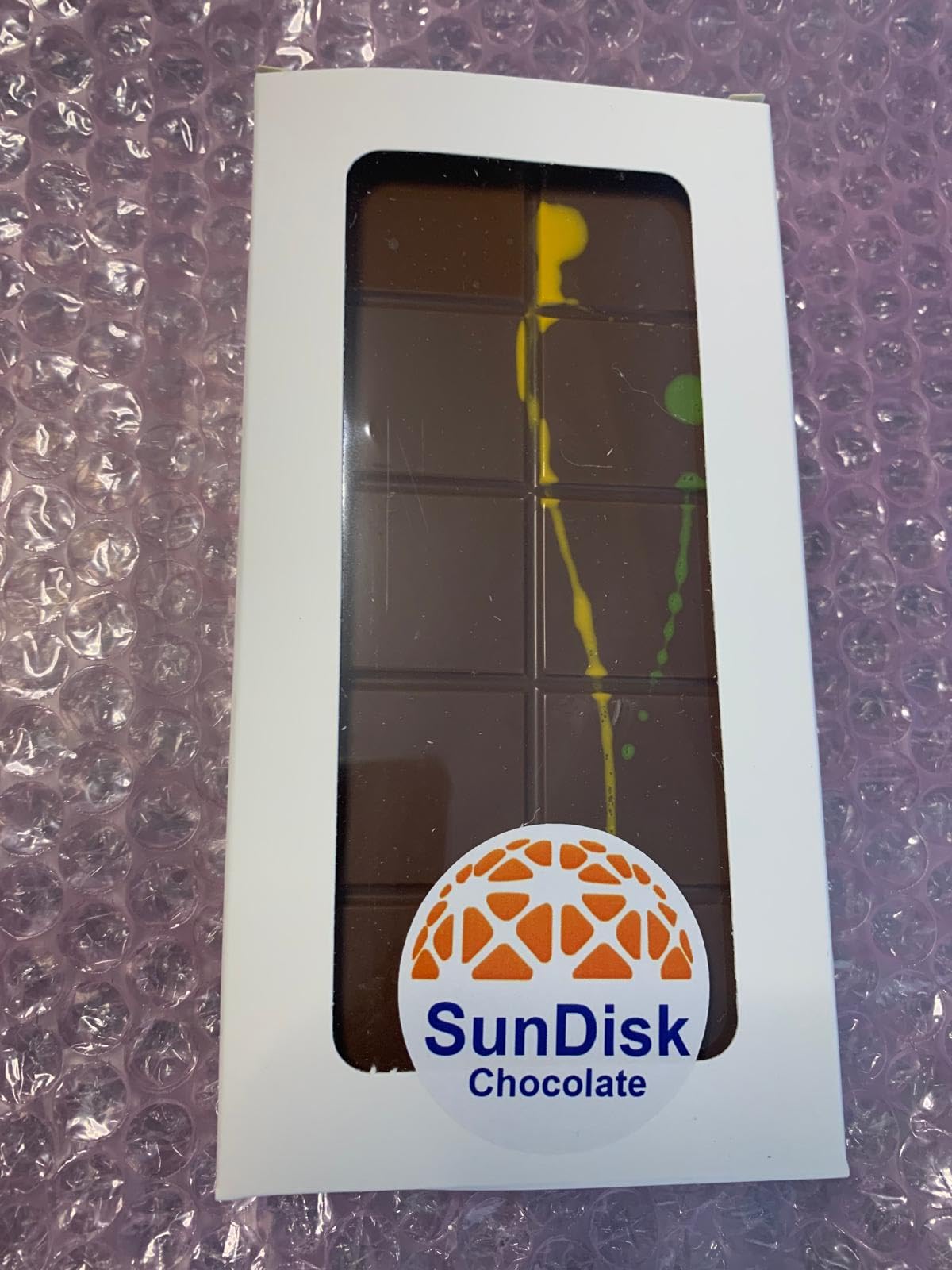 SunDisk Chocolate, Dubai Pistachio Kunafa Belgium Chocolate Bar (Large)