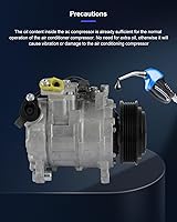 Vista 154 de ECCPP Compresor de CA 1997-2003 apto para Mitsubishi Montero Sport 3.0L 1999-2004 para Mitsubishi Montero Sport 3.5L Compresor de aire acondicionado