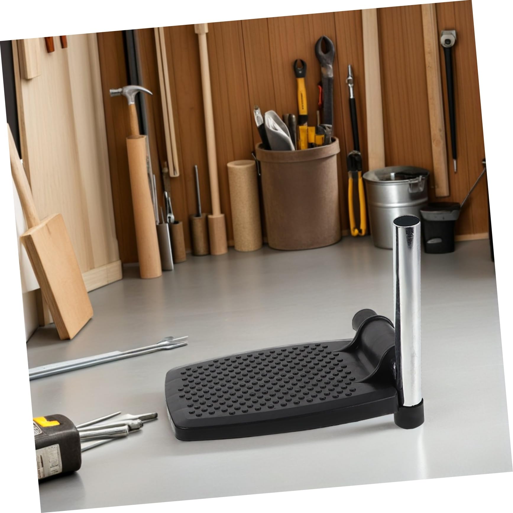 Reposapiés Para Metal Compatible Mayoría De Sillas De Ruedas De Almohadilla Para Pedal Uso Interiores
