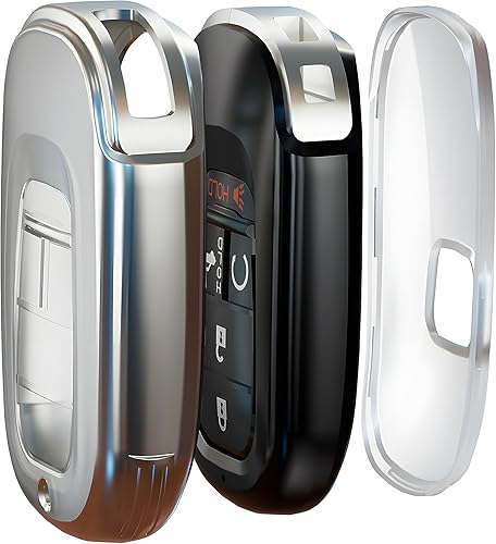 Miniatura 4 de Spidvunx Funda para llavero Honda, funda de TPU suave de alta calidad compatible con Honda Civic Accord Jade Honda Pilot CR-V XR-V HR-V 2023,