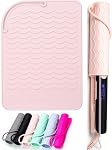 ANGENIL Hair Straightener and Curler 2 in 1 Professional Flat Iron Curling Iron in One Dual Voltage Hair Straightener Iron with Digital LCD Display Adjustable Temp for All Hair Types