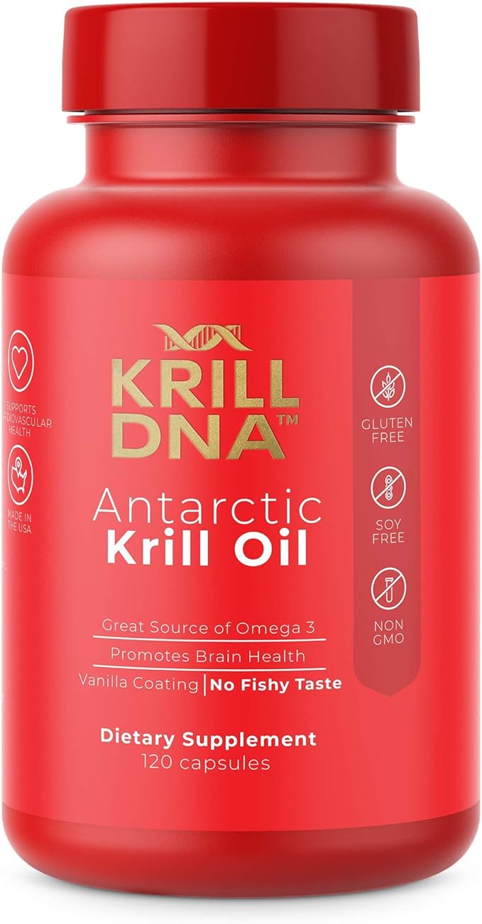 Antarctic Krill Oil by KrillDNA 1000 mg with Astaxanthin