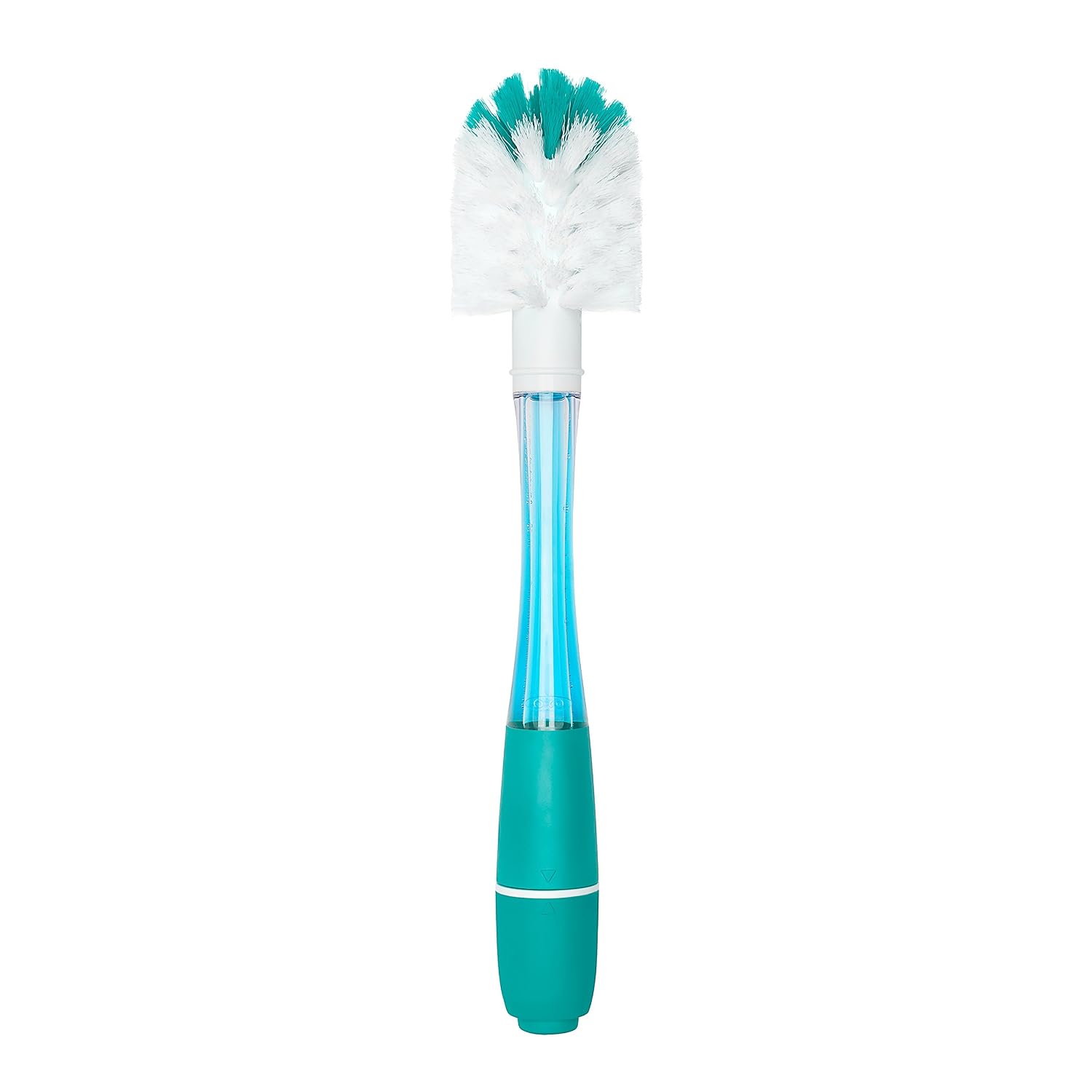 OXO Tot Soap Dispensing Bottle Brush with Stand, Teal