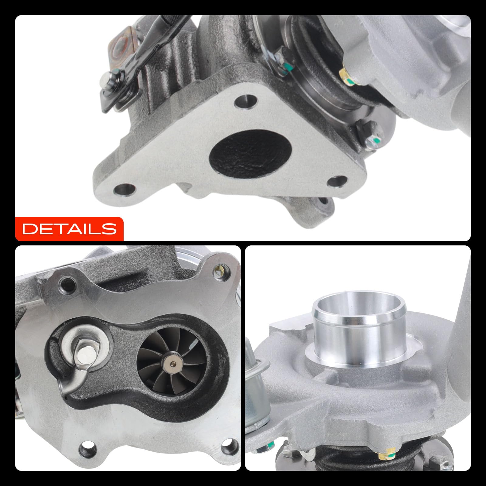 Frankberg Turbocompresseur Compatible Avec Movano Combi J9 1.9 DTi 2001-2010 M.e.g.a.n.e I BA0/1 1.9 DCi 2001-2003 S40 I VS 1.9 DI 2000-2003 Remplacer# 7700108052