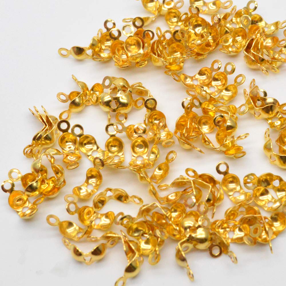 Amazon | Nina ボールチップ 金具【7×4mm ゴールド約100個セット