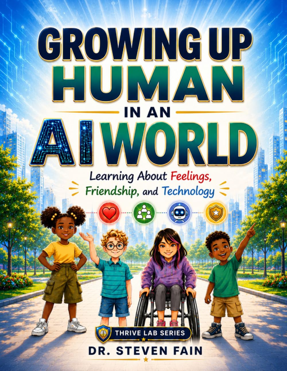 Growing Up Human In An AI World: Learning About Feelings, Friendship, and Technology (AI & Humanity Series)