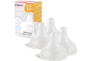 Munchkin Latch Nipples Stage 1: Mimics Natural Breastfeeding Motion for Seamless Transition