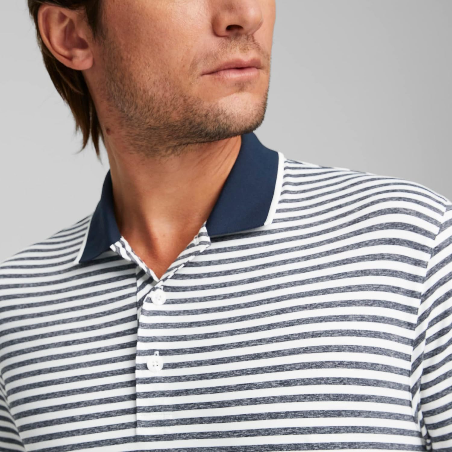 pumagolf Mens Mattr Feeder Polo - Image 4