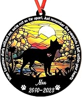 Vista 26 de Adorno personalizado para atrapasoles Bichon Frise, Bichon Frise Sun Catcher Adorno de Navidad – Regalo para perro amante, Bichon Frise 3D 2 capas