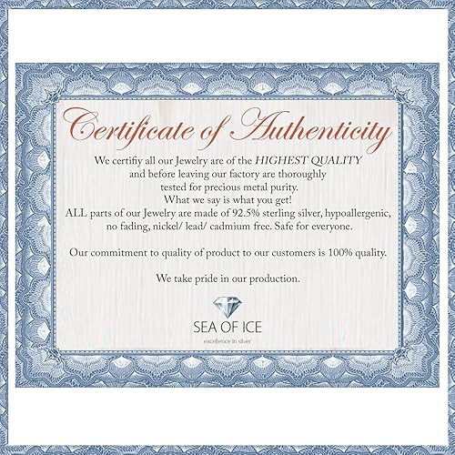 Miniatura 6 de SEA OF ICE Gargantilla redonda con cristales austriacos solitarios Solitario redondo de cristales austriacos de 0.236 in 13 pulgadas más extensor