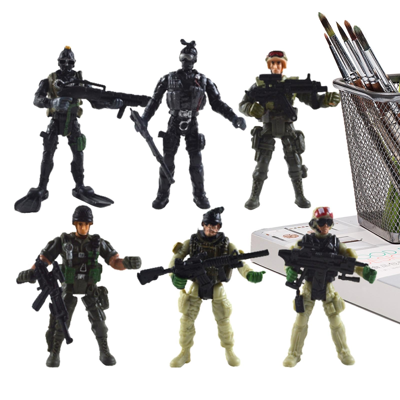 Amazon.co.jp: 兵士モデル、兵士アクションフィギュア, フィギュア