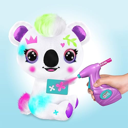 Miniatura 9 de Canal Toys Personaliza el koala grande de peluche con aerógrafo. Decora, lava, repite. Personaliza tu propia felpa de arte en aerosol