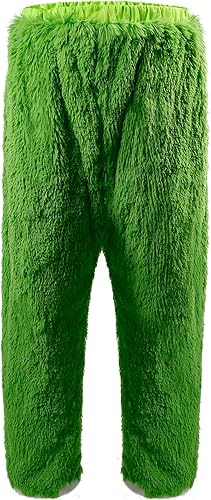 Miniatura 3 de SOMOYA Disfraces de Papá Noel verde para hombres, 8 piezas, traje de Santa para adultos, disfraz de Santa de lujo verde