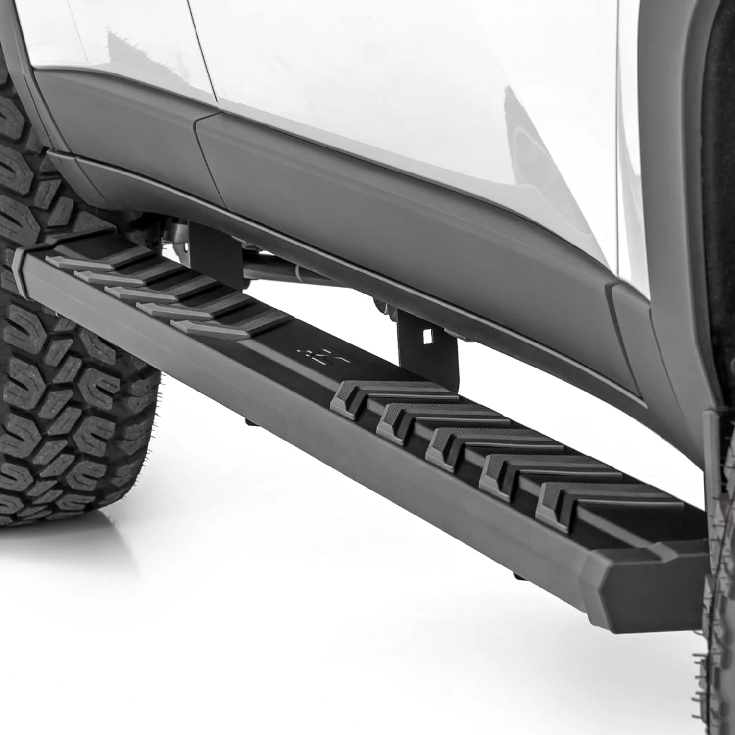Rough Country BA2 Running Boards for Toyota Land Cruiser (2024-2026) - Wide 5" Non-Slip Side Step Bars
