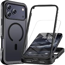 Magnetic for iPhone 18 Pro Case/iPhone 17 Pro Case Black