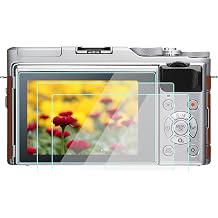 Screen Protector Glass Designed for Fujifilm X-A5 X-A3 X-A10 Camera, WH1916 9H Tempered Glass Anti-Bubble Anti-scratch Ultra-Clear [3-Pack]