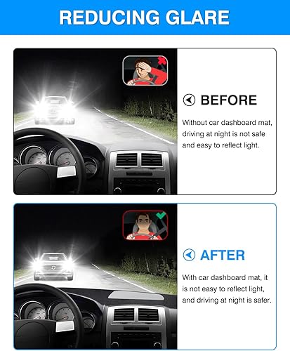 Miniatura 4 de Autorder Ajuste personalizado para tablero de salpicadero, Dodge Charger 2008, 2009, 2010, accesorios para cubierta de salpicadero, alfombrilla de