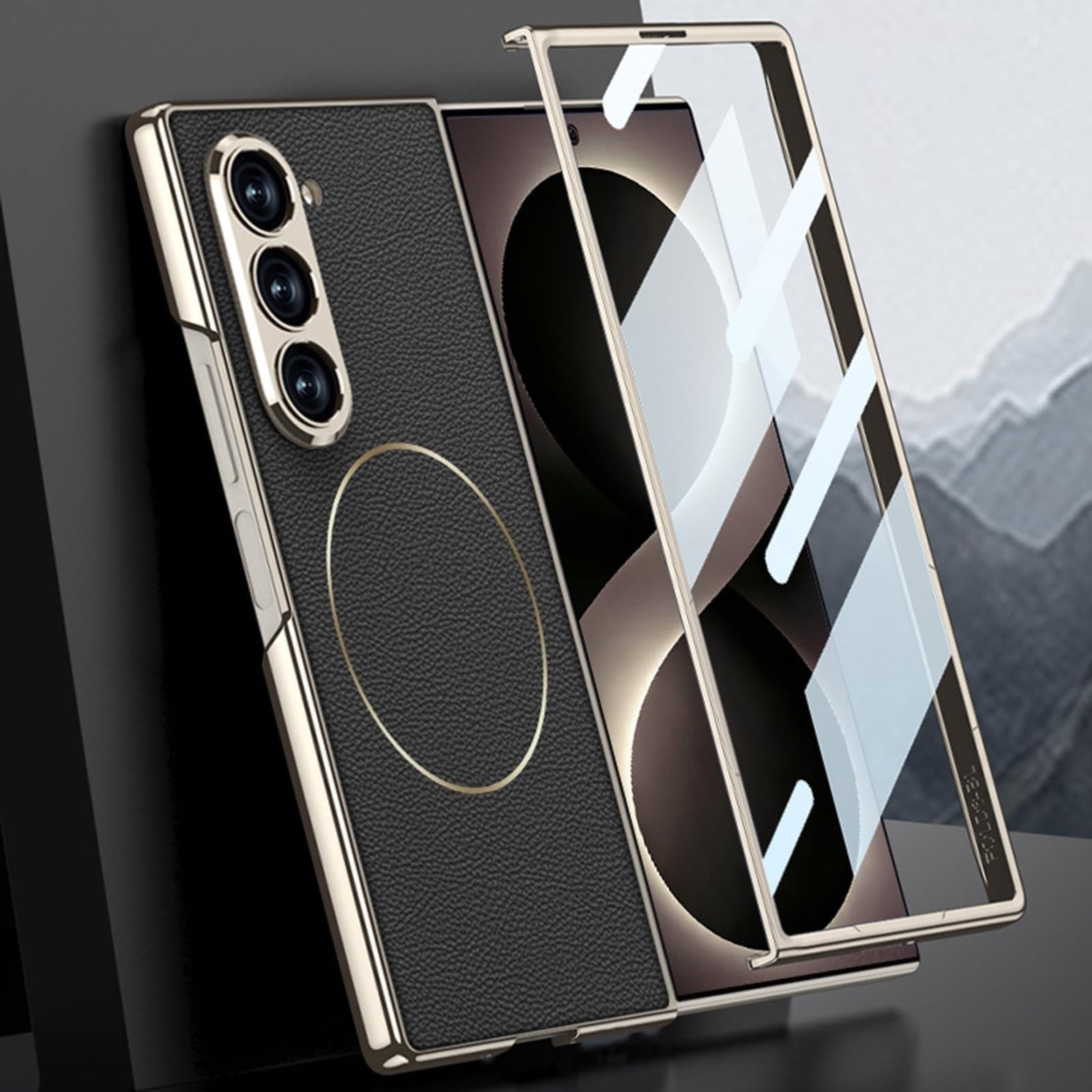 Custodia Per Samsung Galaxy Z Fold 8 Ultra, Placcatura Magnetico Case