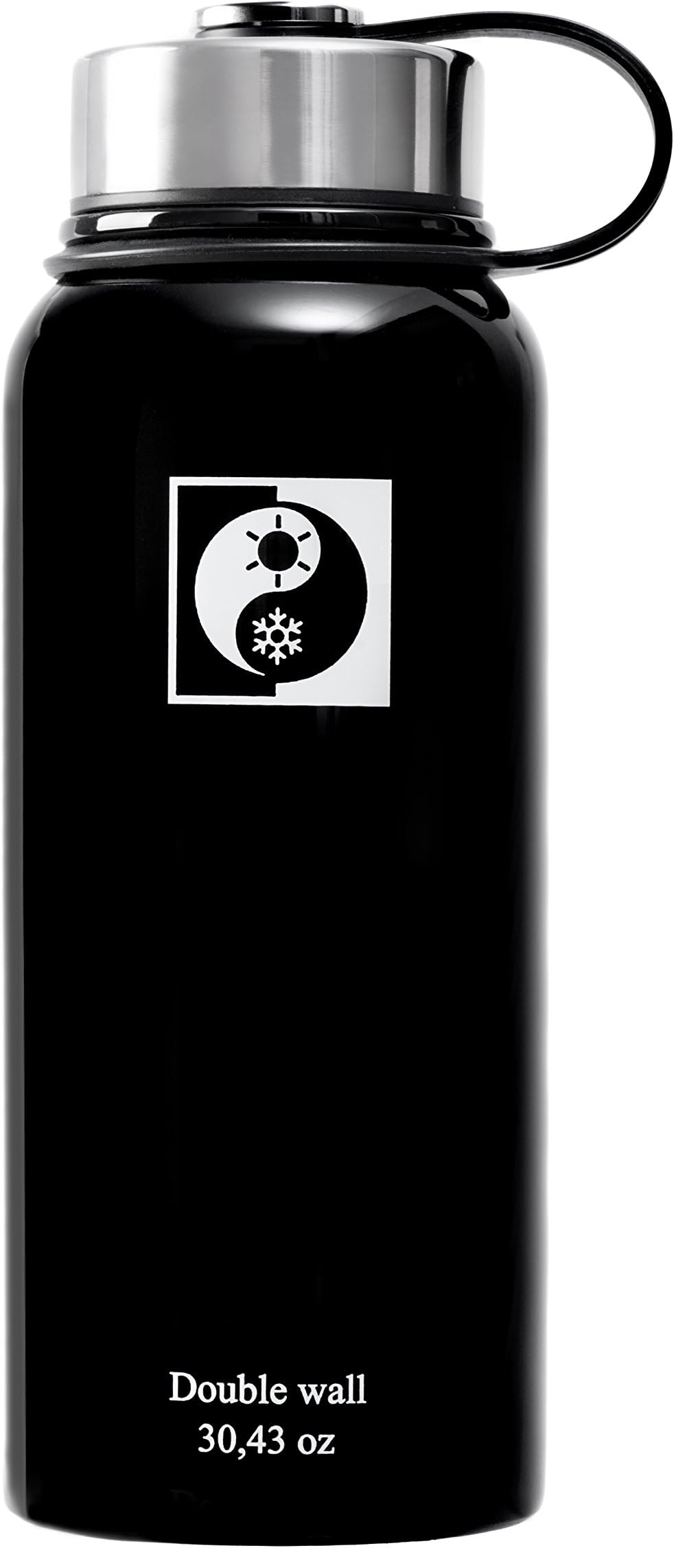 Thermo Flask – 30.43 Oz, Hydro Flask,Vacuum Insulated Stainless Steel Water Bottle, Hot & Cold, Wide Mouth, Simple Lid, Double Walled, Thermo Travel Mug,Powder Coated,