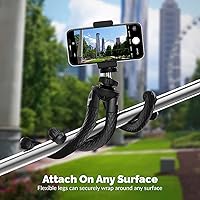 Vista 3 de SABRENT Paquete universal flexible con cabezal de bola para montaje de trípode estándar (TP-FLTP-TBHD)