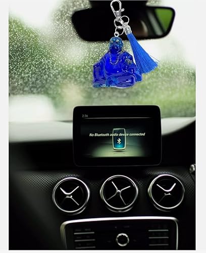 Miniatura 2 de Smiling Buddha keychain, attraction of wealth and protection.Feng Shui. (Pink)