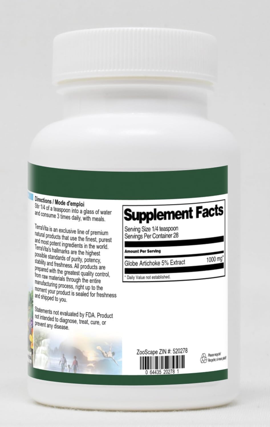 Globe Artichoke 5% Powder (1 oz, ZIN: 520278)