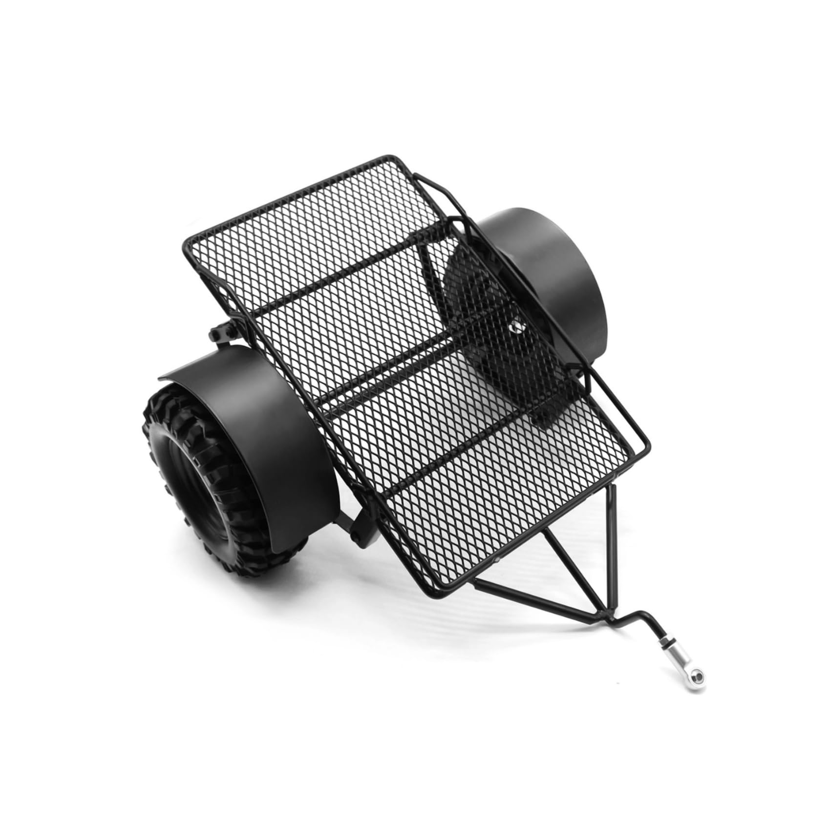 Simulazione Piccolo Rimorchio In Lega di Alluminio per 1/10 RC Crawler Auto ASSIALE SCX10 90046 RC4WD D90 D110 Traxxas TRX4 Defender Parti Fai Da Te  26