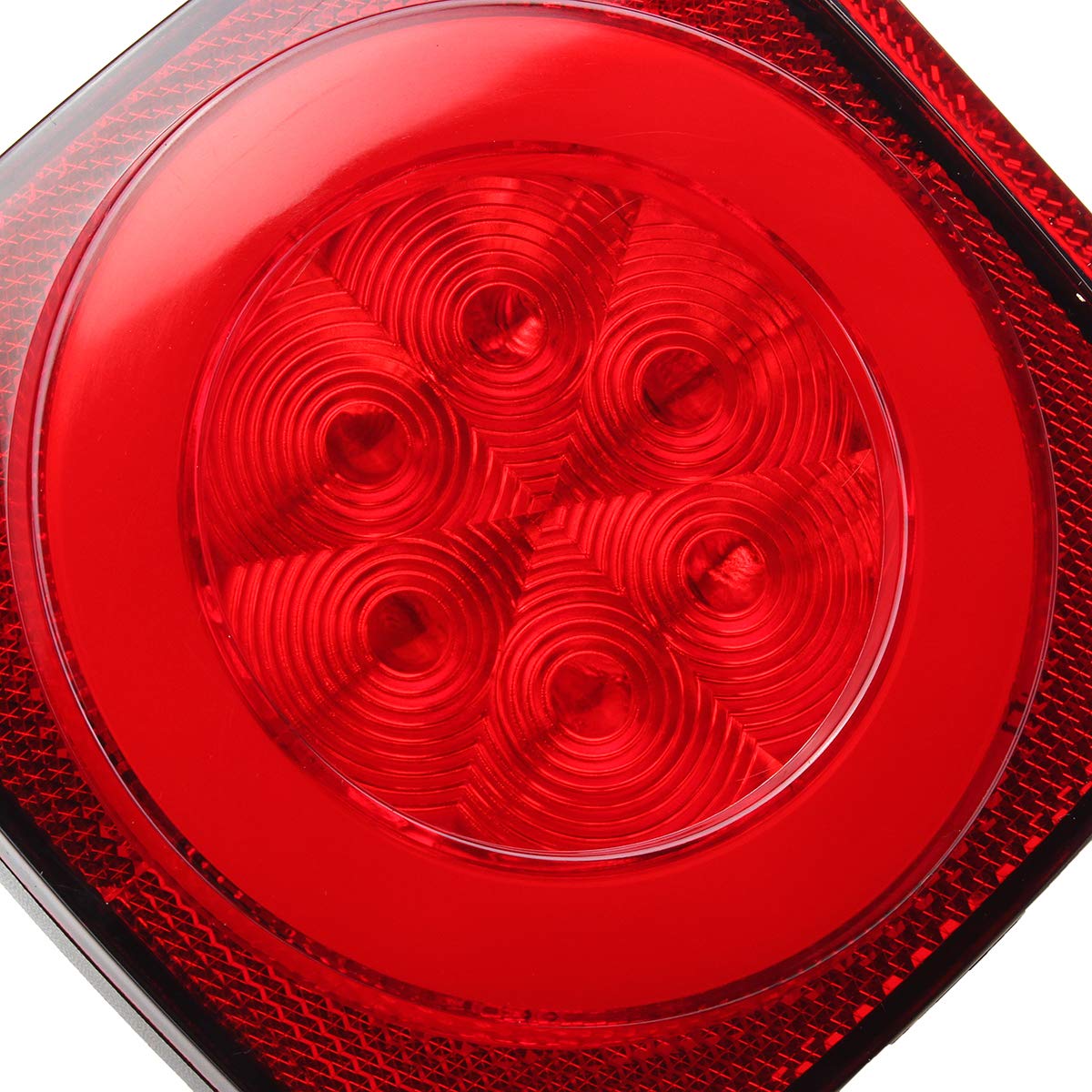 YONGYAO Zestaw lamp tylnych Swiatla stopu Boczne swiatla obrysowe z wiazka wspornika do przyczepy ciezarówki (Nieorginalny)