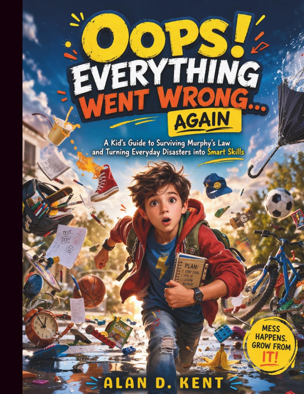Oops! Everything Went Wrong… Again: A Kid’s Guide to Surviving Murphy’s Law and Turning Everyday Disasters into Smart Skills: 2 (Eseential Life Hacks ... Skills Guides for Modern Kids and Teens)