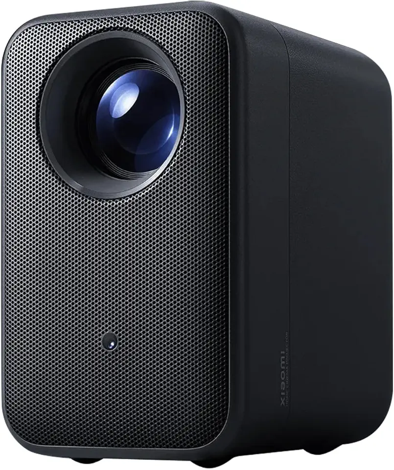 [Som por Dolby e foco automático] Projetor portátil Xiaomi L1 Pro com Google TV Home, 400 lúmens ISO / máximo de 120 polegadas / prevenção automática de obstáculos Full HD/correção omnidirecional de