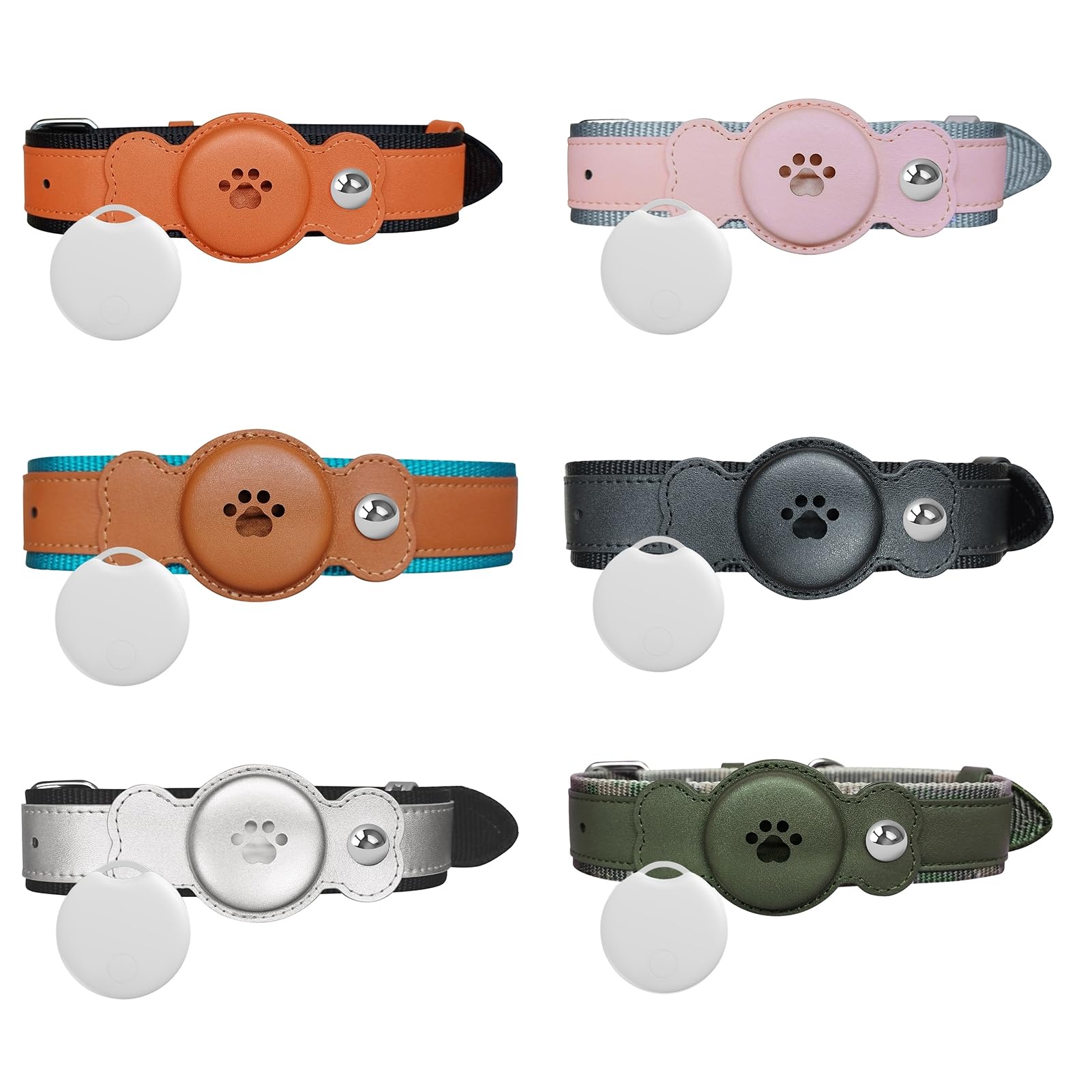 Collier pour animal de compagnie avec traqueur GPS, collier pour animal de compagnie avec GPS étanche, suivi réel de localisation, longue durée de vie, collier réglable pour animal domestique
