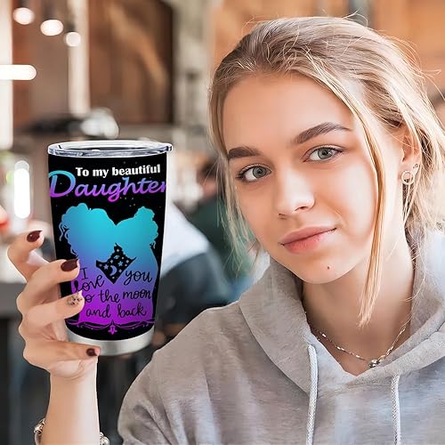 Miniatura 9 de Regalo de cumpleaños para hija, regalos para hija, regalos para hija, vasos de 20 onzas, regalos de cumpleaños para hija adulta, regalos para hija