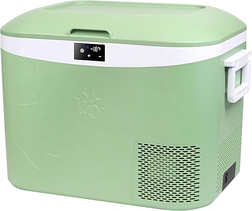 Miniatura 9 de Refrigerador portátil de 12 voltios, congelador de automóvil de 13.5 cuartos de galón (12.8 litros), enfriador de compresor 12V/24V CC 110~240
