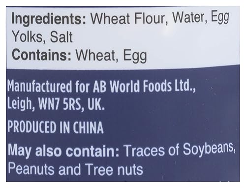 Miniatura 10 de Blue Dragon Nidos de fideos de huevo cantonés, cuatro ingredientes simples, pre-porcionados en 6 nidos, fácil de usar y almacenar, sin conservantes