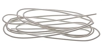 White Silver French Wire, 1.00 Millimeters, 1 Meter | BDS-410.06